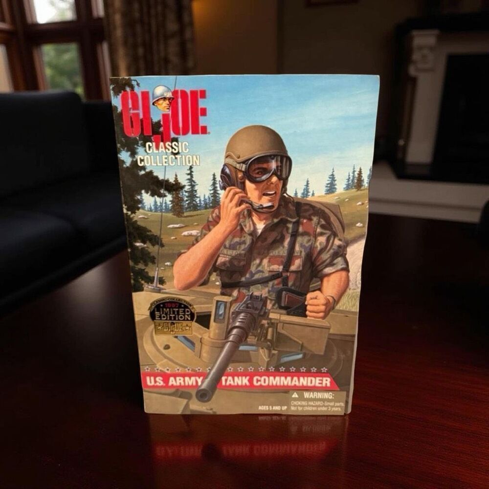 1996 GI Joe U.S. Army Tank Commander Classic Collection African American Sealed